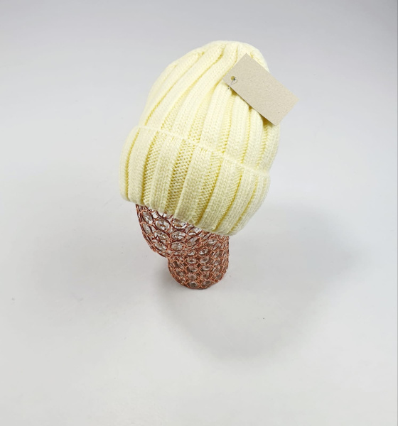 Шапка Март крупновяз. Альфа (желтый)